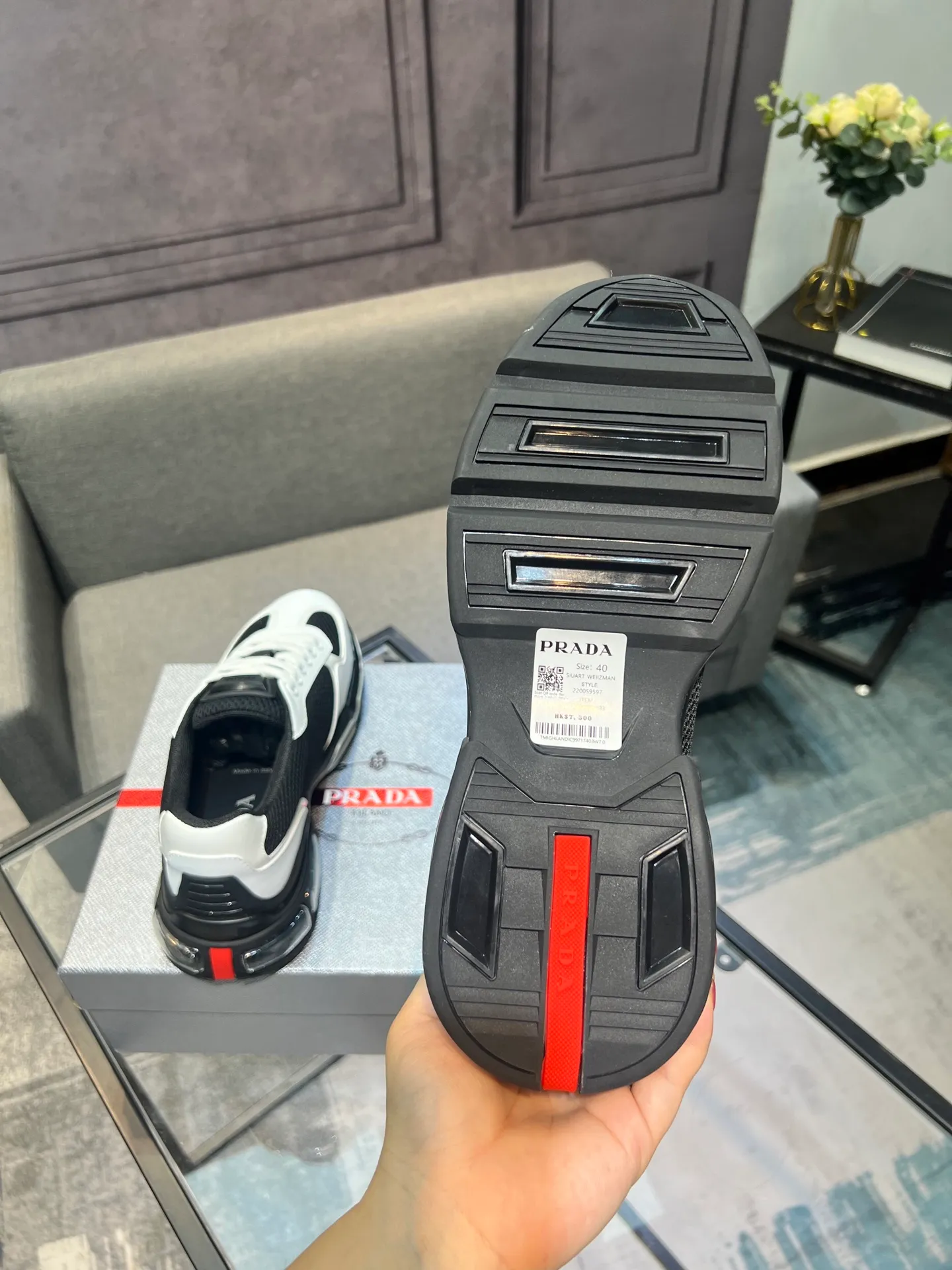 Men's shoes 💰660 [PRADA] Men's shoes are popular in the counter, official website is synchronized, 1 high-quality shipment ✔️ Original frosted cowhide + cowhide lining, 1🆚1 replica, original sole, 38-45 (45 customized, non-refundable)